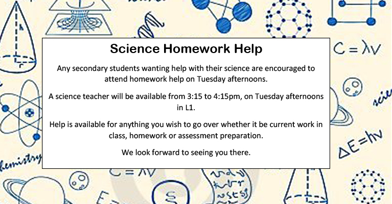 Science homework help forum