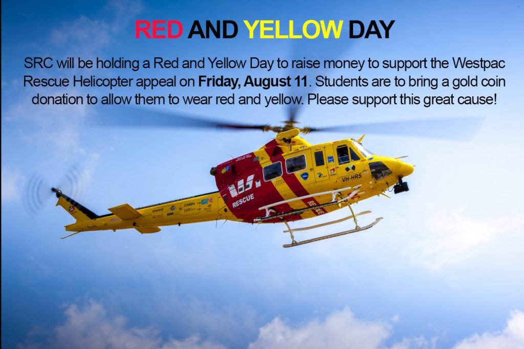 Red and Yellow Day poster