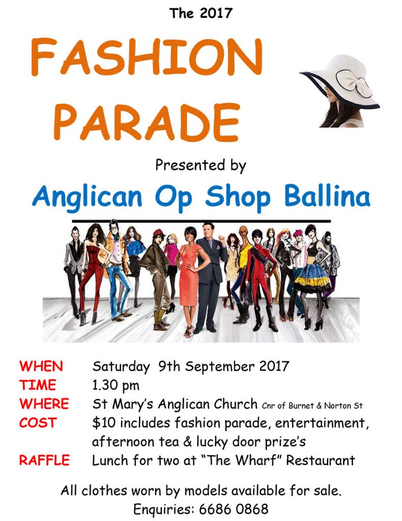 Anglican OP Shop Fashion Parade 2017