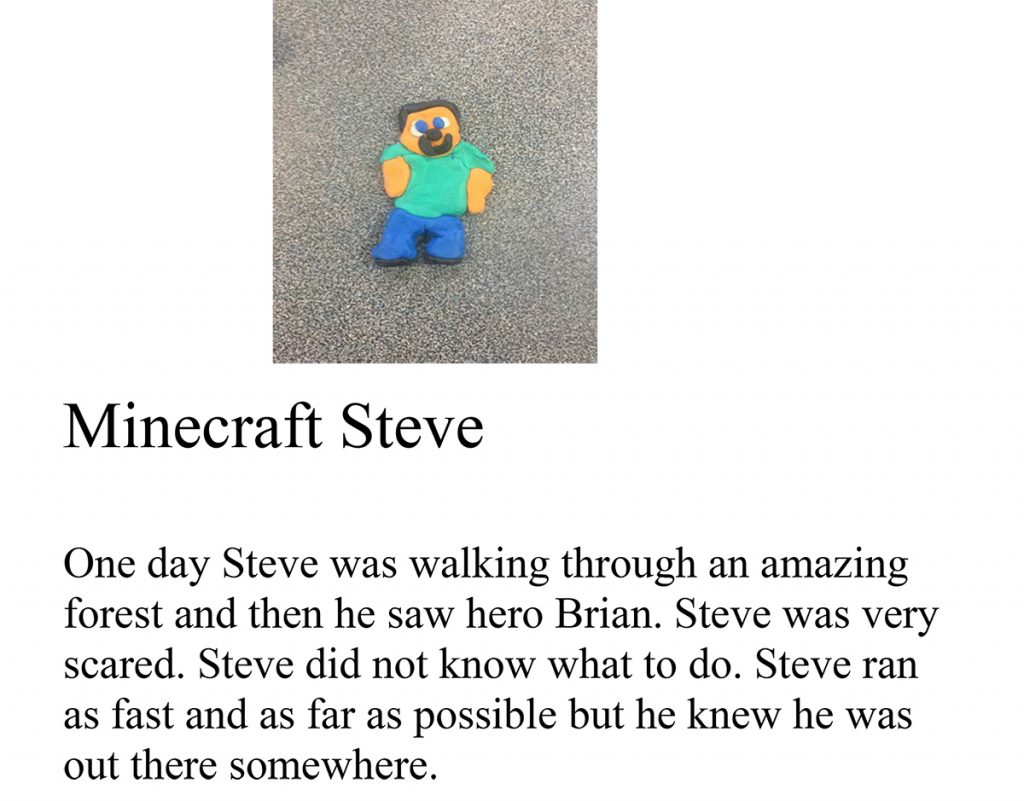 Kindy Minecraft Steve