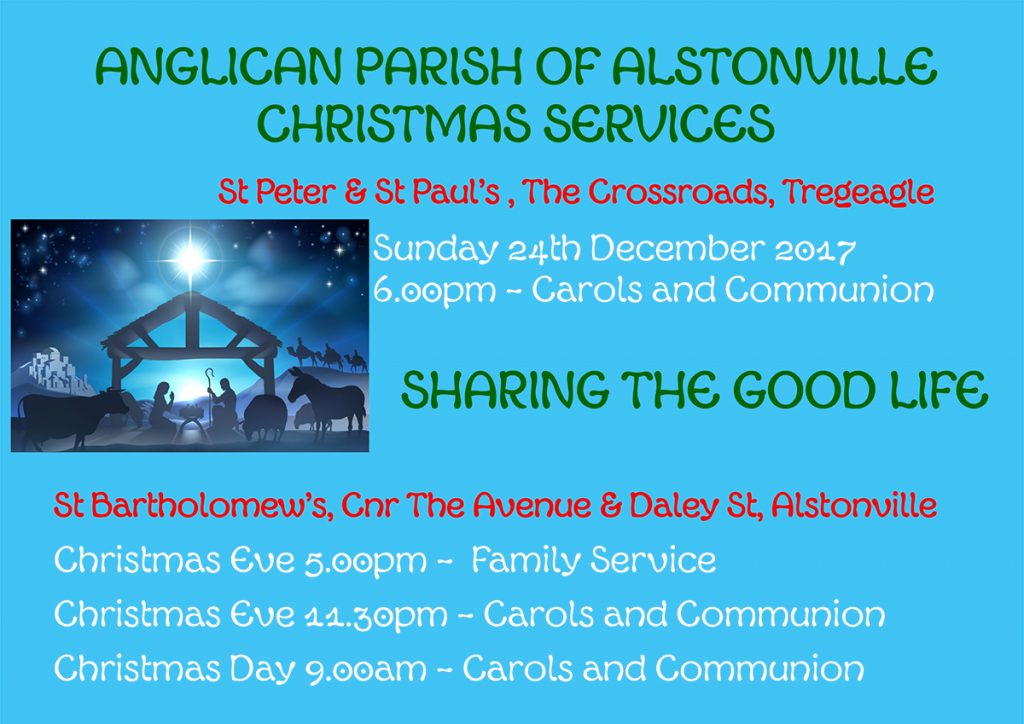 Christmas Services Flyer 2017