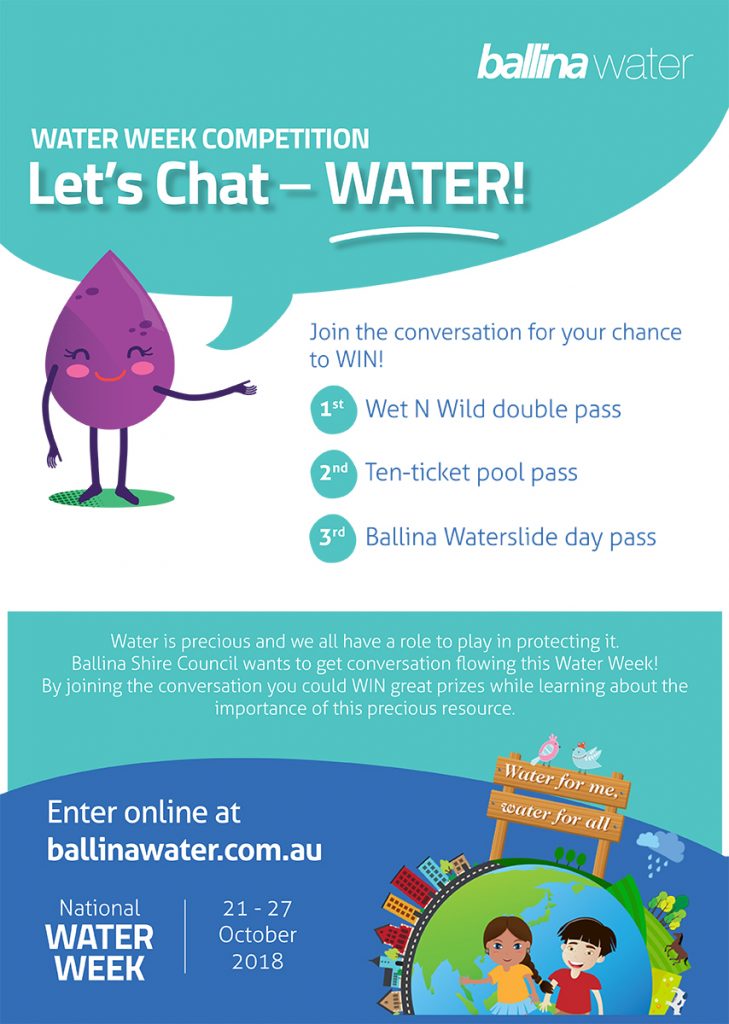 National Water Week A3 poster