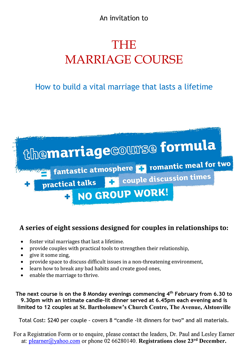 Marriage Course-1