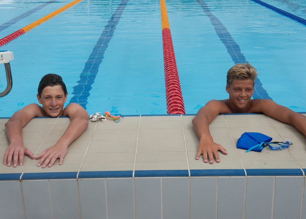 Swimming-boys