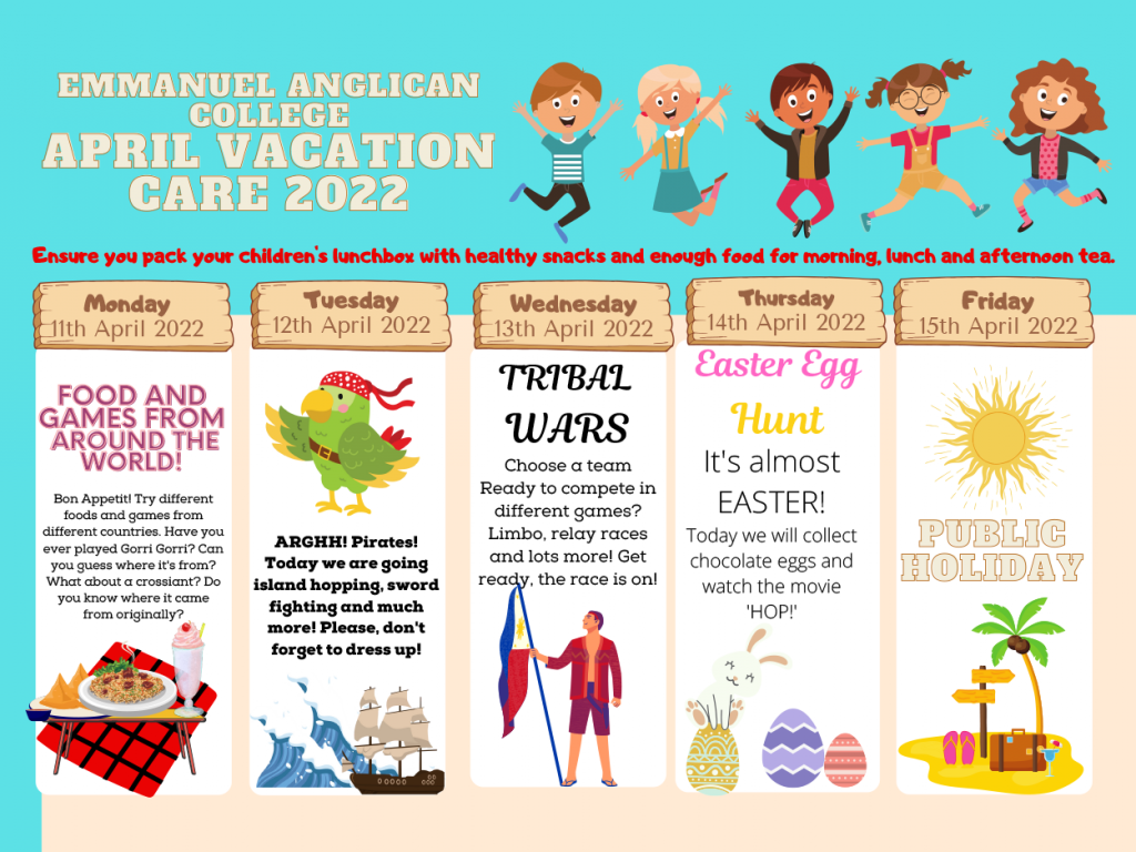 Emmanuel Anglican College Vacation Care program (1)-1