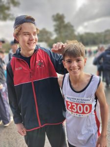 2022 NSW All Schools Cross Country Robbie and Jett