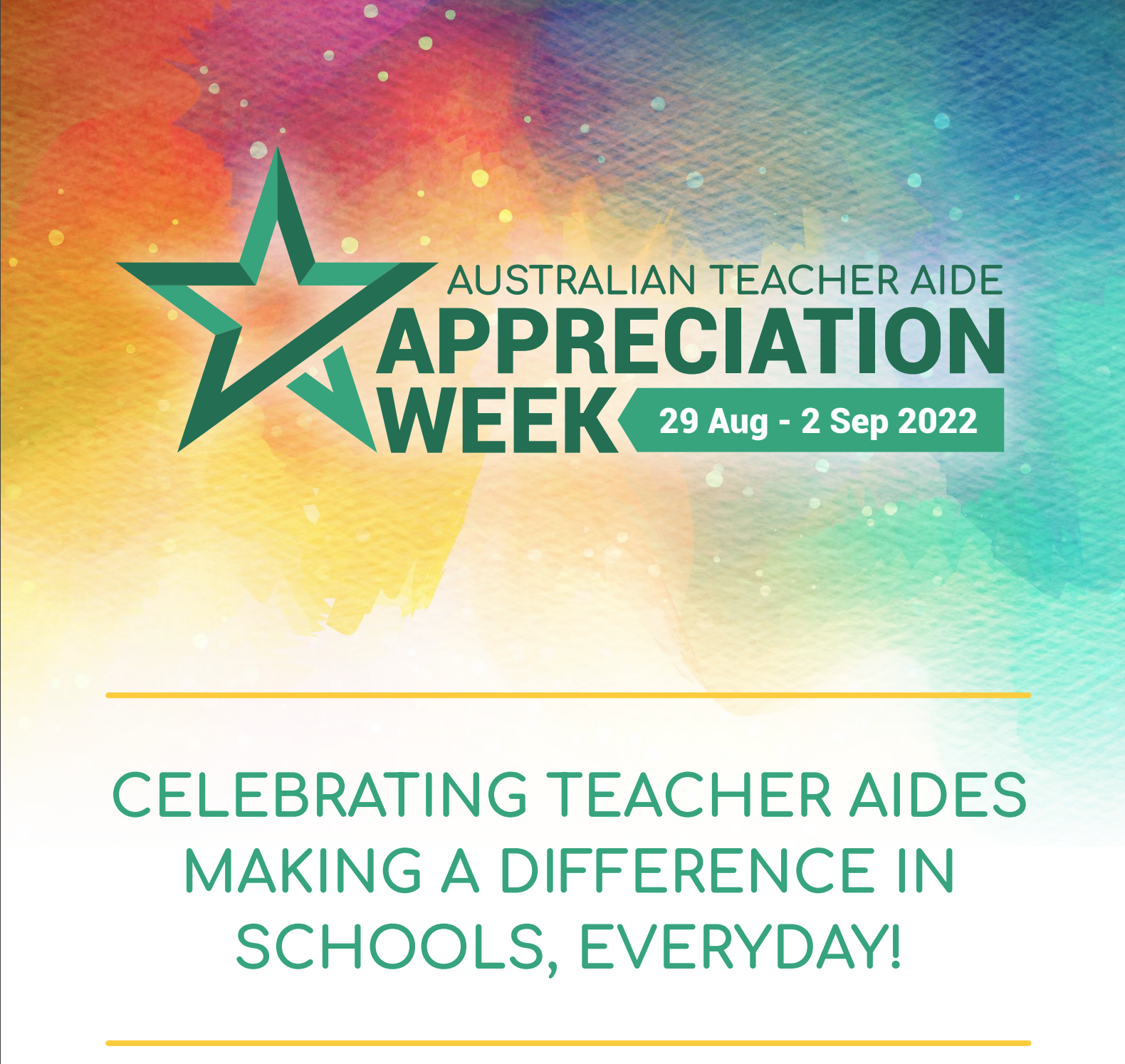 Teacher Aide Appreciation Week
