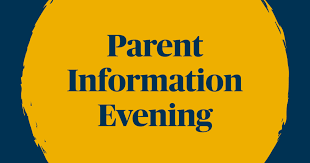Parent Information Evening