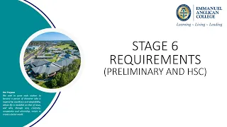 Stage 6 Requirements